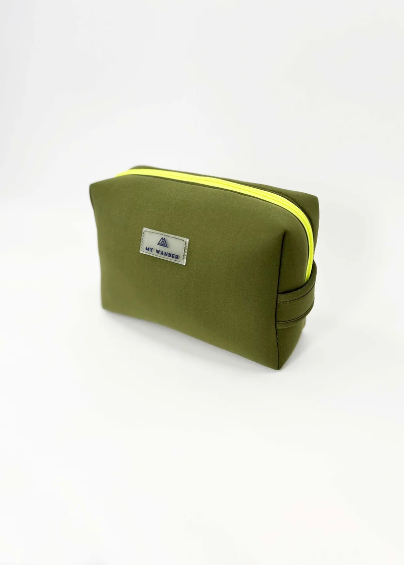 Neceser Unisex Neopreno olive