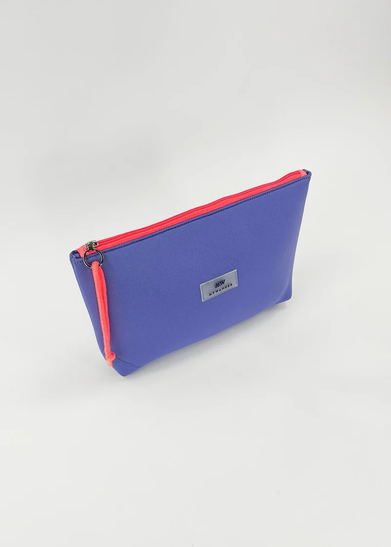 Bolso de mano Neopreno Malva