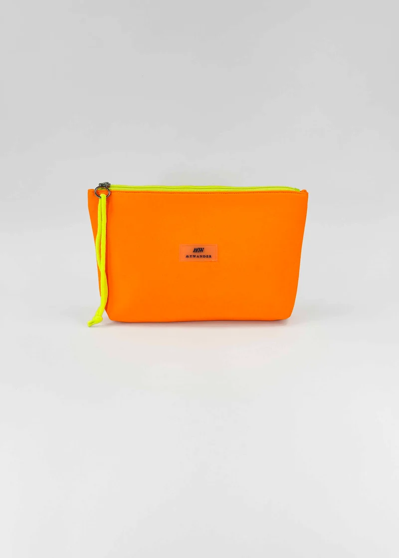 Bolso de mano Neopreno Naranja Fluor