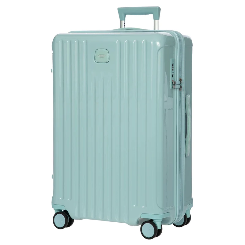 Brics Positano - Trolley de 4 ruedas M 69 cm expandible (hellblau)