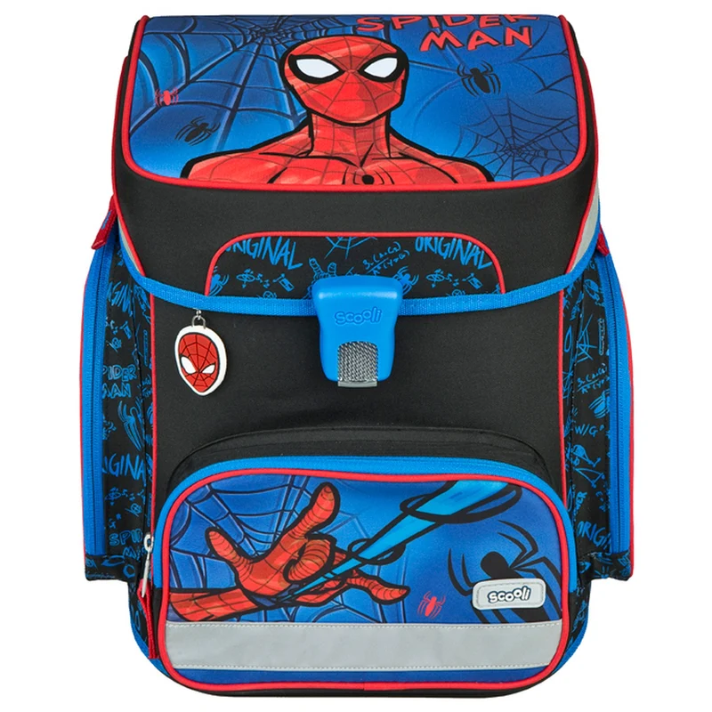 Scooli EasyFit - Set de mochila escolar 5 piezas (Spider-Man)