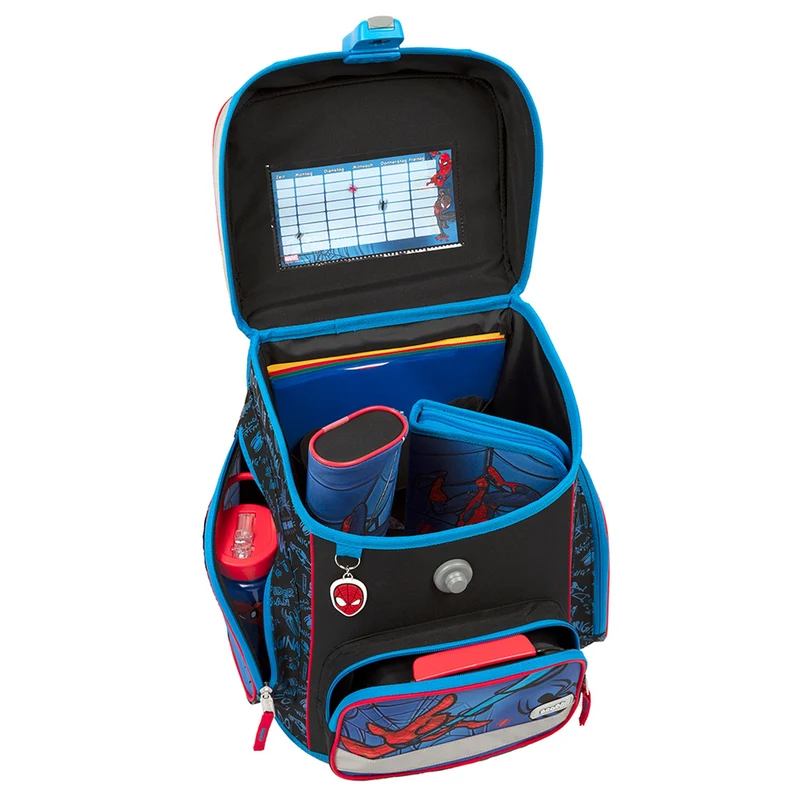 Scooli EasyFit - Set de mochila escolar 5 piezas (Spider-Man)