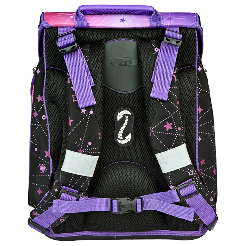 Scooli EasyFit - Set de mochila escolar 5 piezas (Monster High)