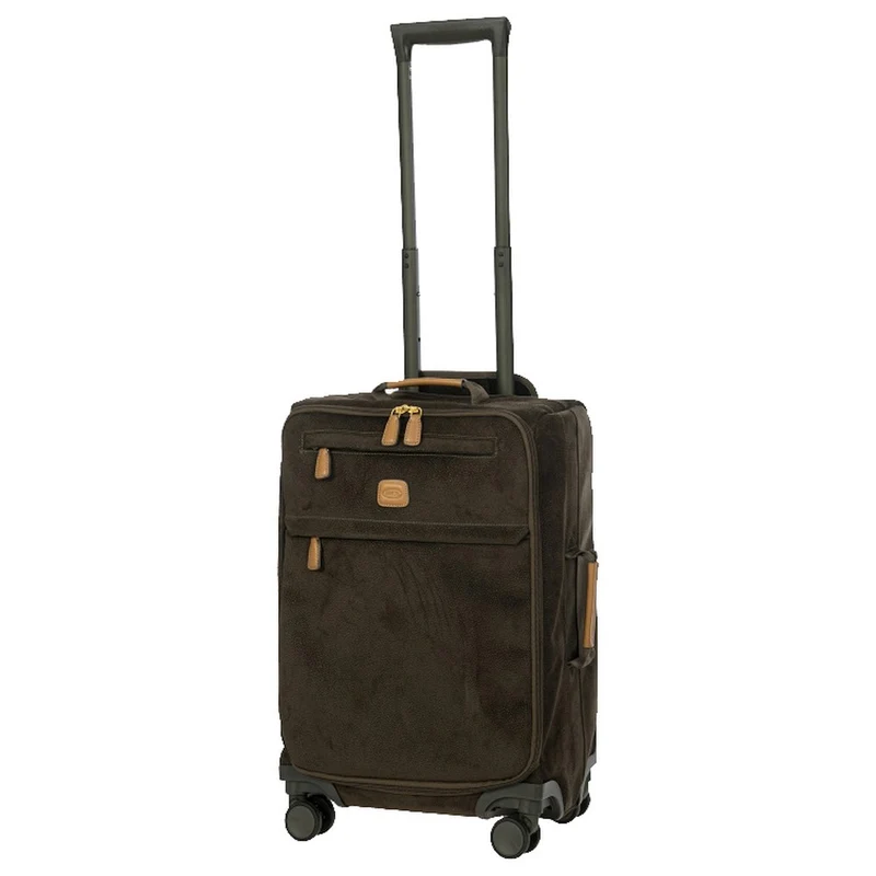 Brics Life - Trolley de cabina con 4 ruedas S 55 cm (olivgrün)