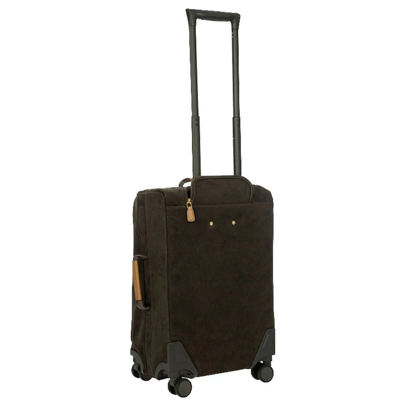 Brics Life - Trolley de cabina con 4 ruedas S 55 cm (olivgrün)