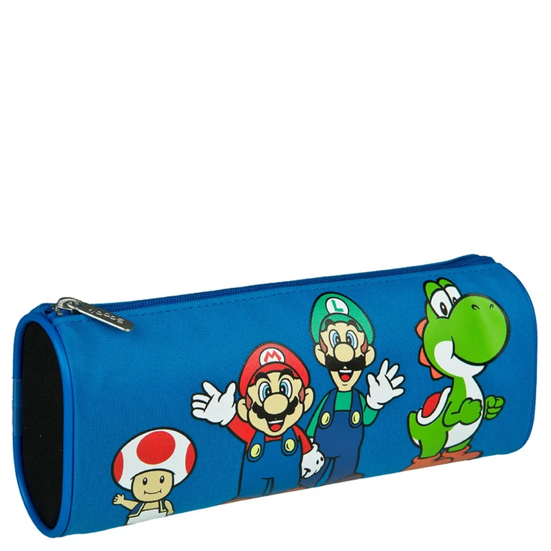 Scooli EasyFit - Set de mochila escolar 5 piezas (Super Mario)
