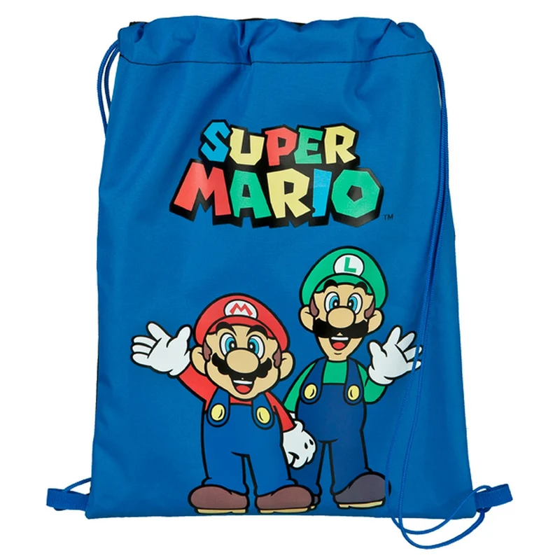 Scooli EasyFit - Set de mochila escolar 5 piezas (Super Mario)