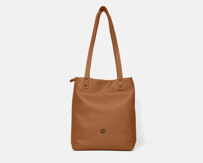 Bolso de hombro shopper CUIROTS seta de piel