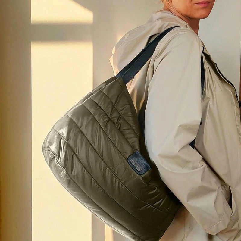 Bolso de hombro Shopper CUIROTS Puffer acolchado