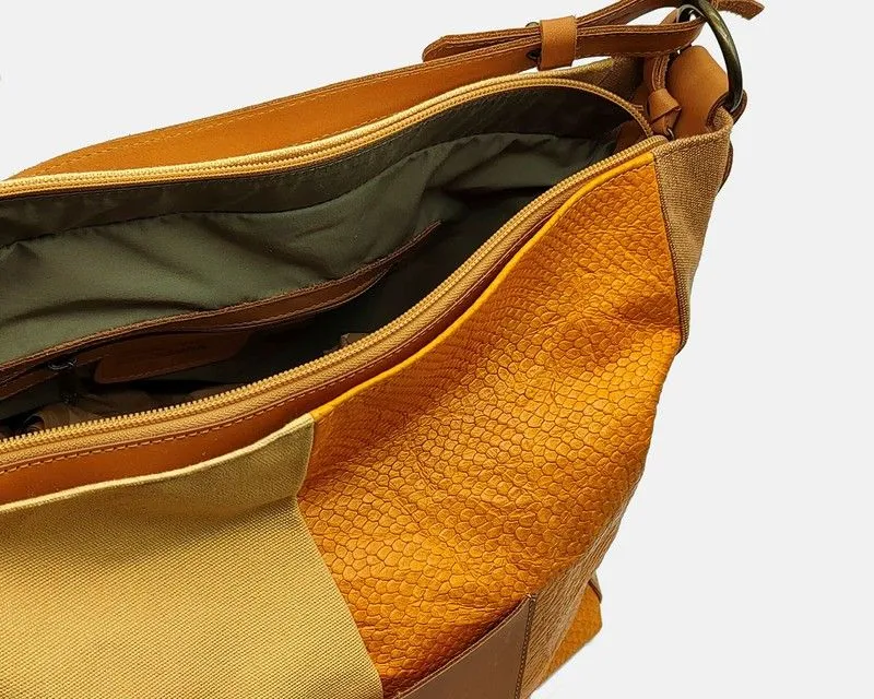 Bolso de hombro CUIROTS Patchwork