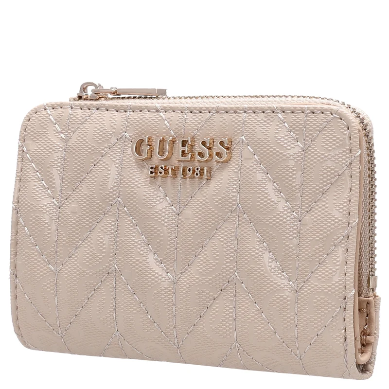 Guess Stacey SLG Zip - Cartera 2cc 12 cm (light beige)