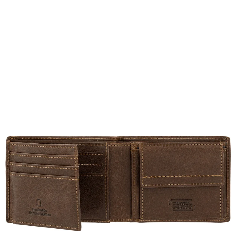 Camel Active Bilbao Jeans - Cartera 6cc 11 cm RFID (cognac)