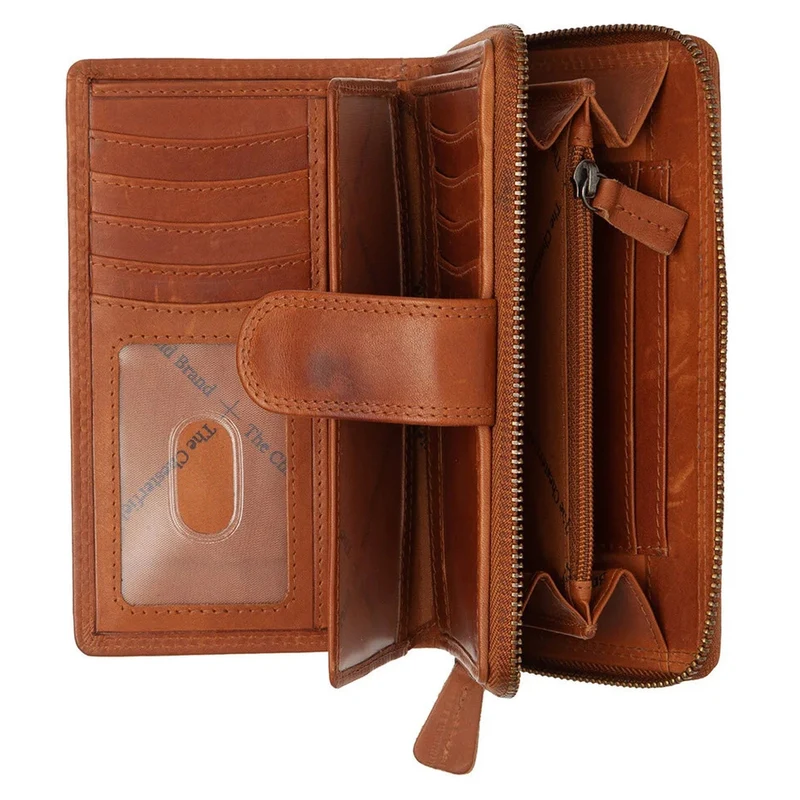 The Chesterfield Brand Charlotte - Cartera 16cc 16 cm RFID (cognac)