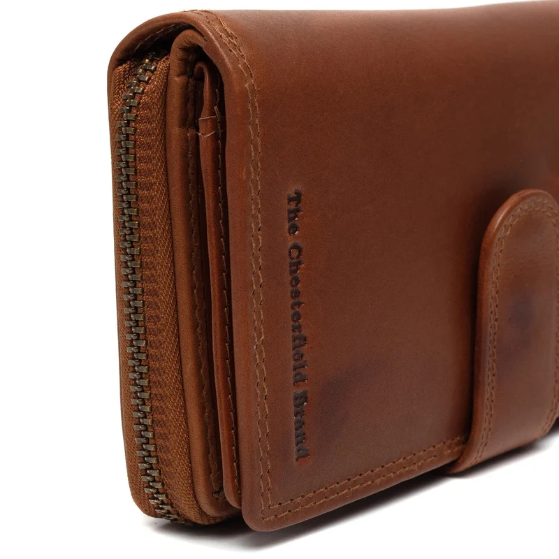 The Chesterfield Brand Charlotte - Cartera 16cc 16 cm RFID (cognac)