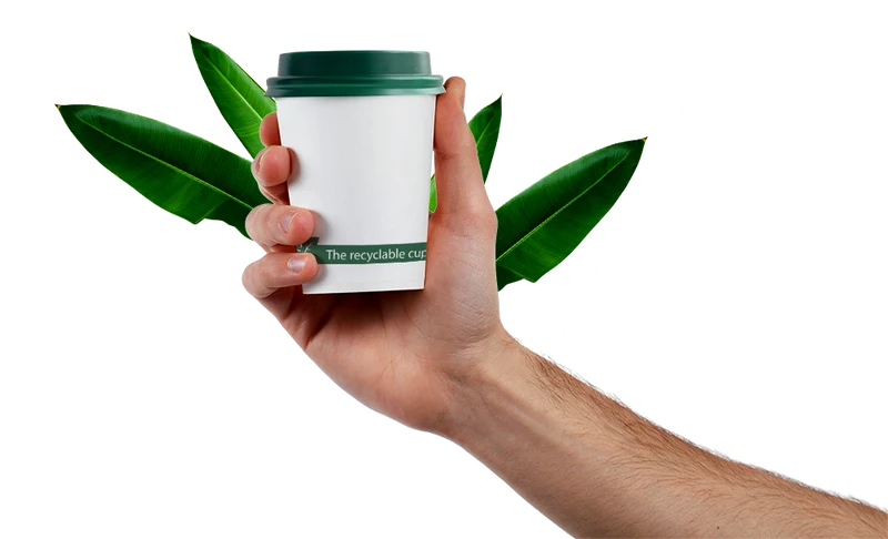 Vasos Blancos Reciclados 120ml (4oz)