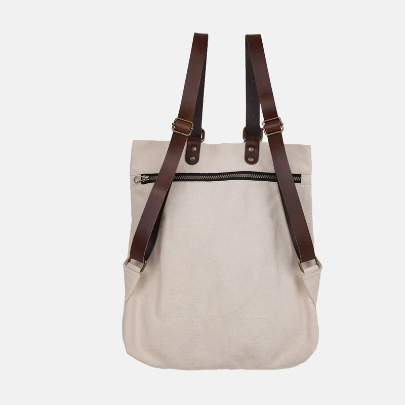 Mochila CUIROTS Summer de algodón efecto lavado