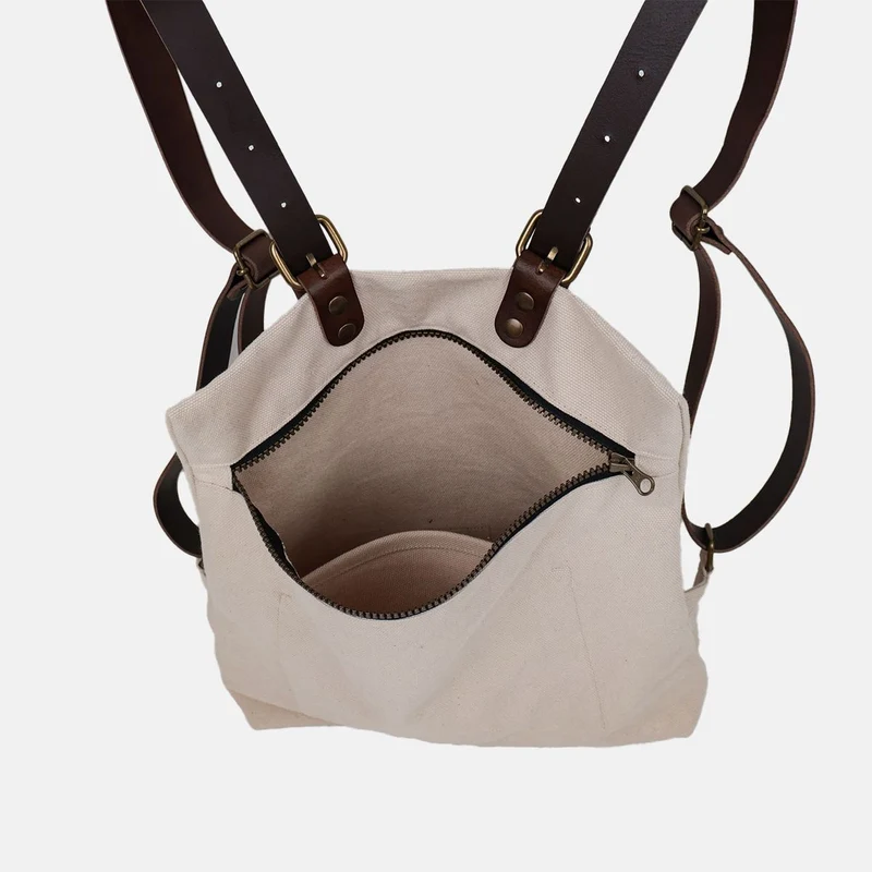 Mochila CUIROTS Summer de algodón efecto lavado