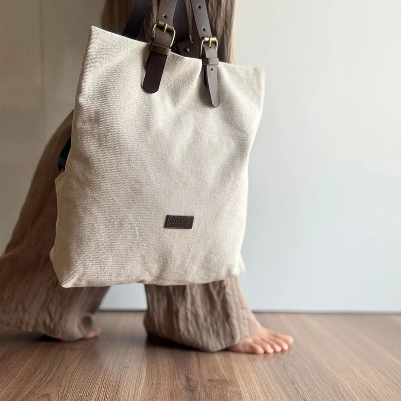 Mochila CUIROTS Summer de algodón efecto lavado