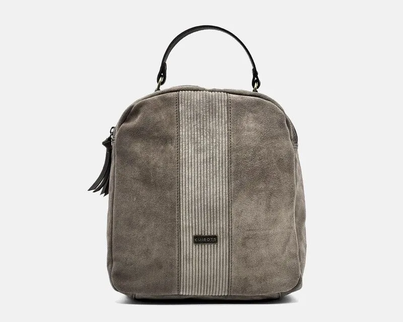 Mochila CUIROTS Bi de serraje y pana