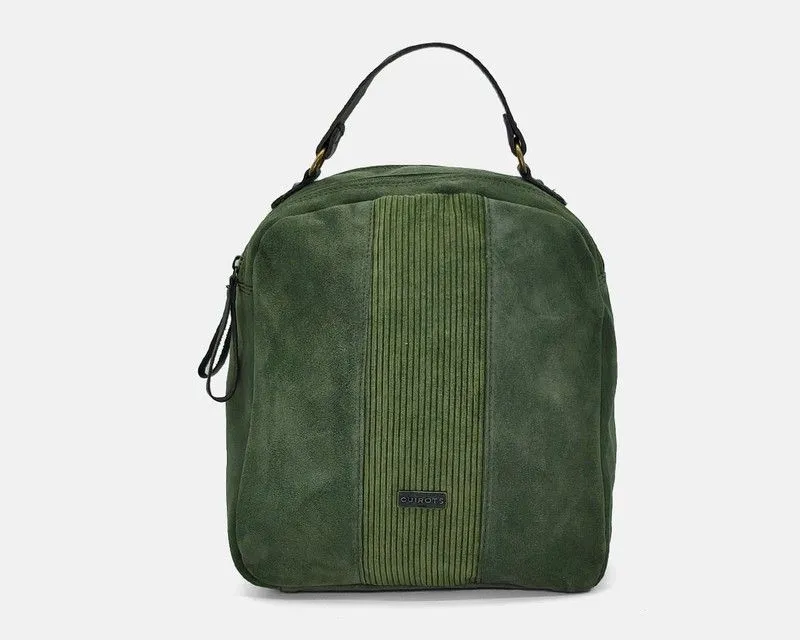 Mochila CUIROTS Bi de serraje y pana