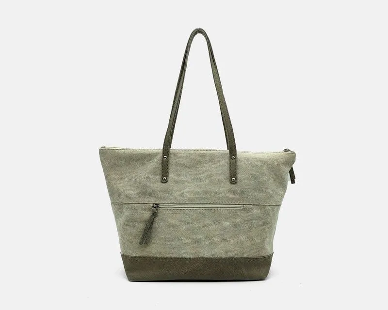 Bolso tote CUIROTS canvas mix