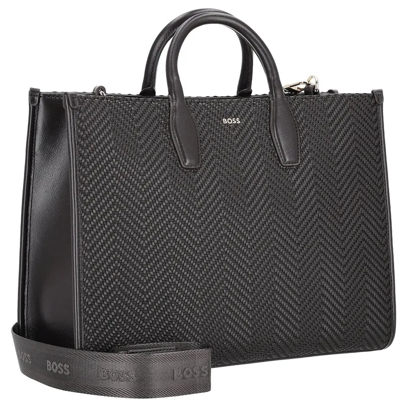 BOSS Sandy Medium Tote - Bolso 36 cm (dark brown)