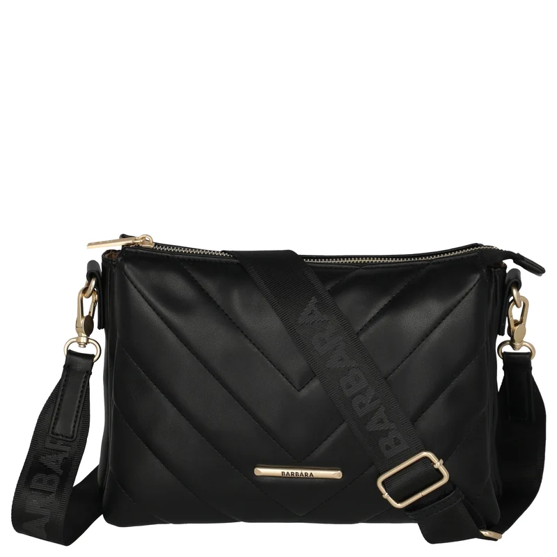 Travelite BARBARA Cozy Crossbody Bag Trio - Bandolera 27 cm (negro)