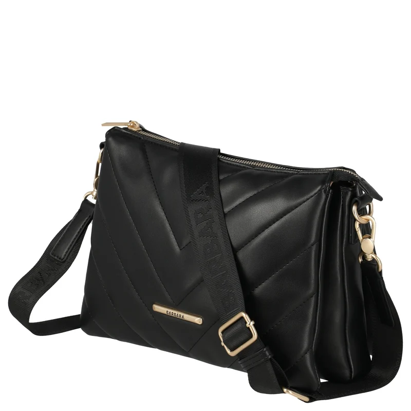 Travelite BARBARA Cozy Crossbody Bag Trio - Bandolera 27 cm (negro)