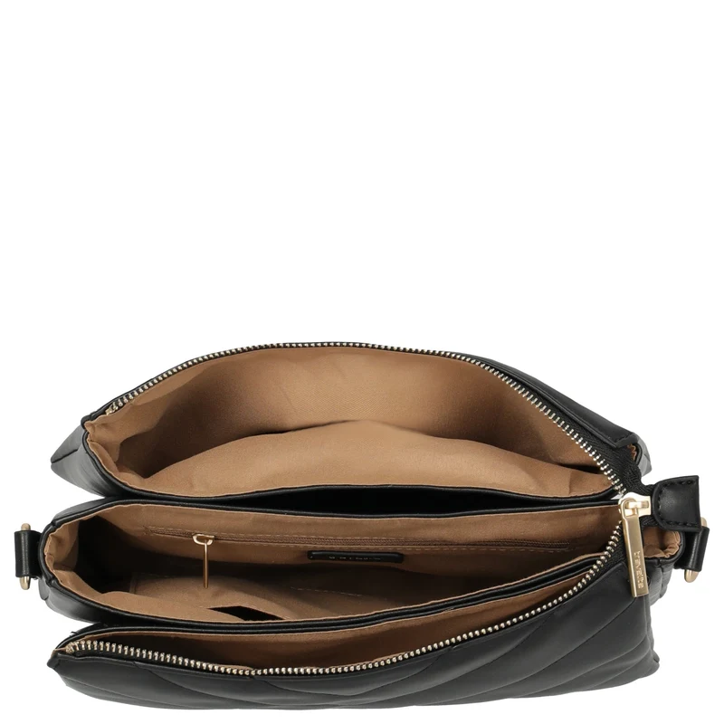Travelite BARBARA Cozy Crossbody Bag Trio - Bandolera 27 cm (negro)