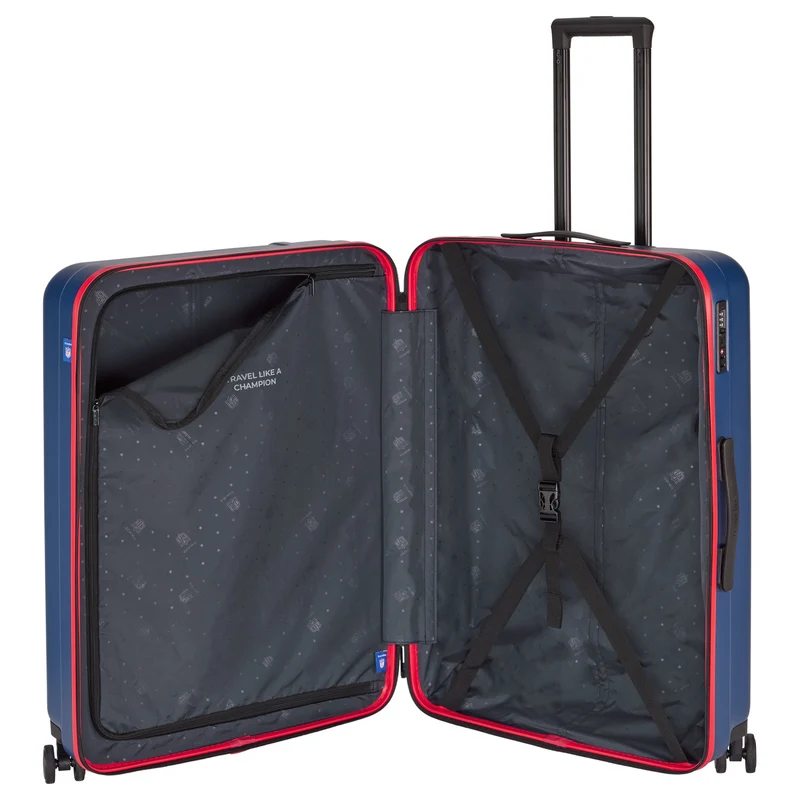 Travelite NFL - Trolley con 4 ruedas L 76 cm (New England Patriots)