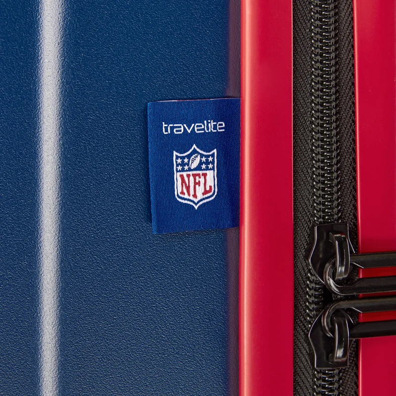 Travelite NFL - Trolley con 4 ruedas L 76 cm (New England Patriots)