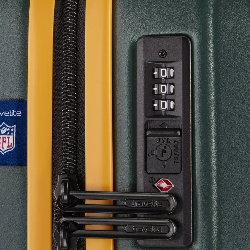 Travelite NFL - Trolley de 4 ruedas L 76 cm (Green Bay Packers)