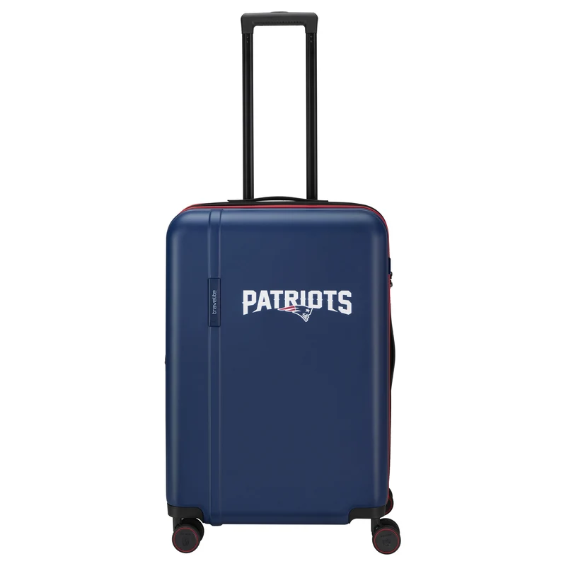 Travelite NFL - Trolley de 4 ruedas M 67 cm expandible (New England Patriots)