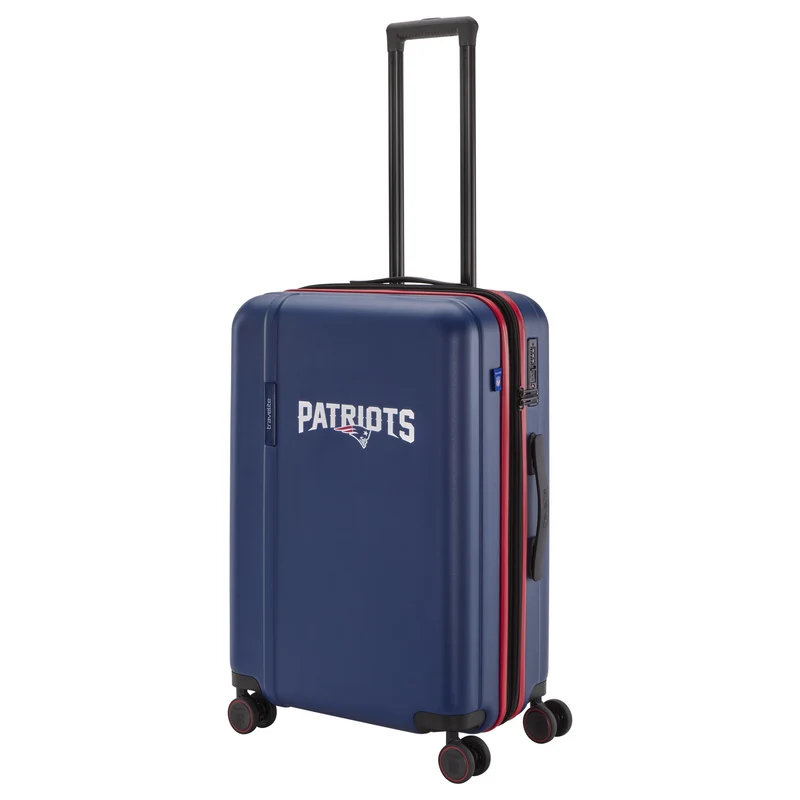 Travelite NFL - Trolley de 4 ruedas M 67 cm expandible (New England Patriots)