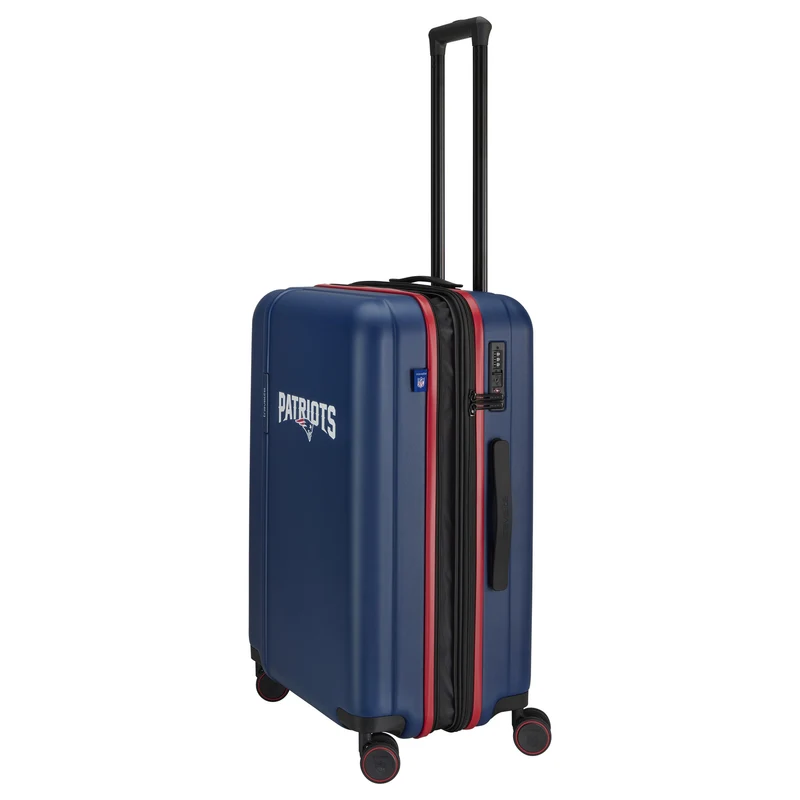 Travelite NFL - Trolley de 4 ruedas M 67 cm expandible (New England Patriots)