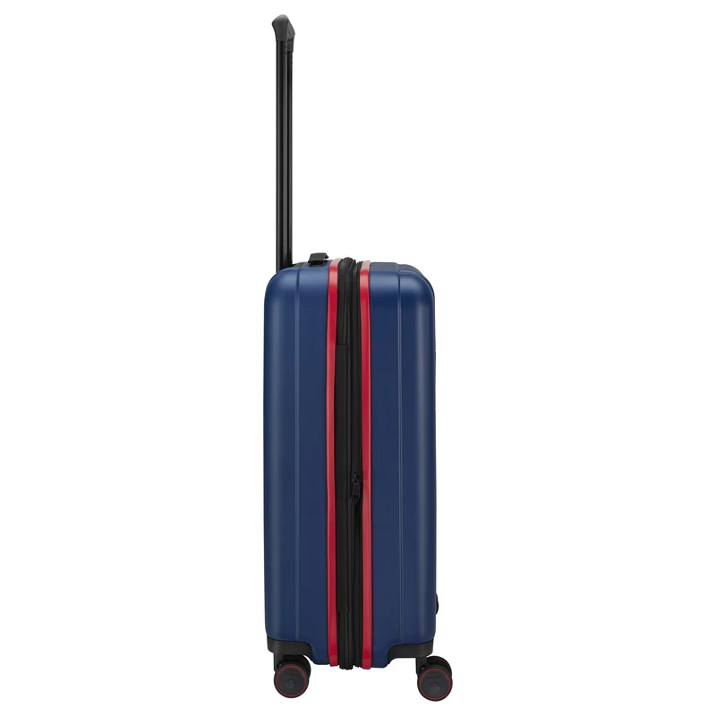 Travelite NFL - Trolley de 4 ruedas M 67 cm expandible (New England Patriots)