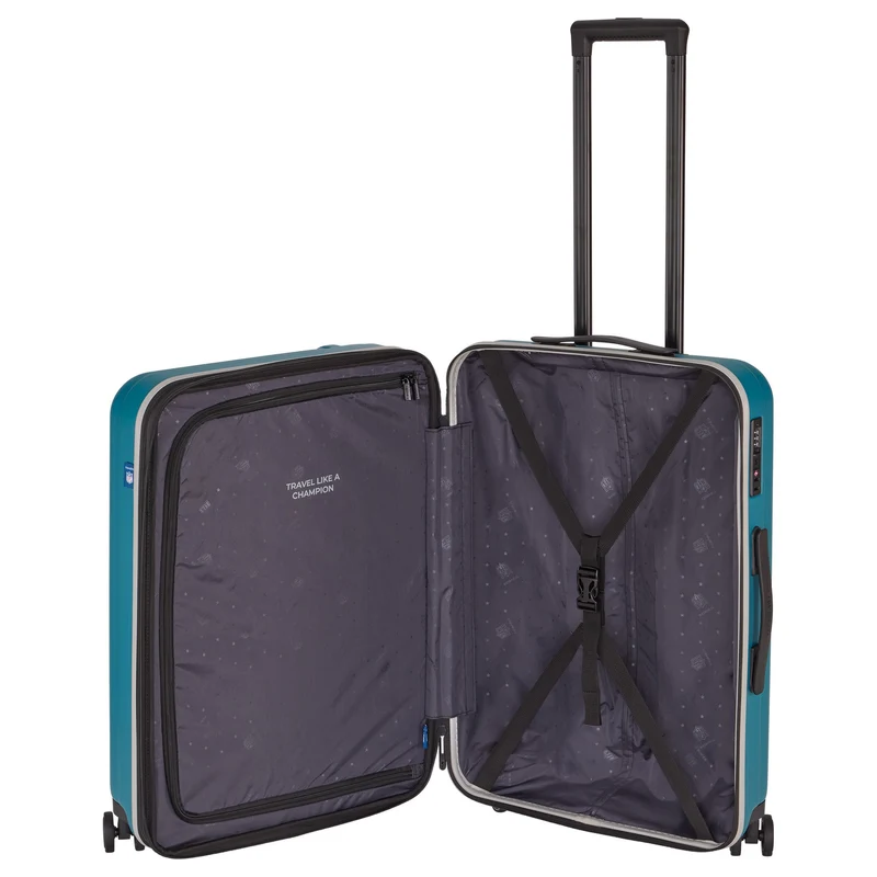 Travelite NFL - Trolley de 4 ruedas M 67 cm expandible (Philadelphia Eagles)