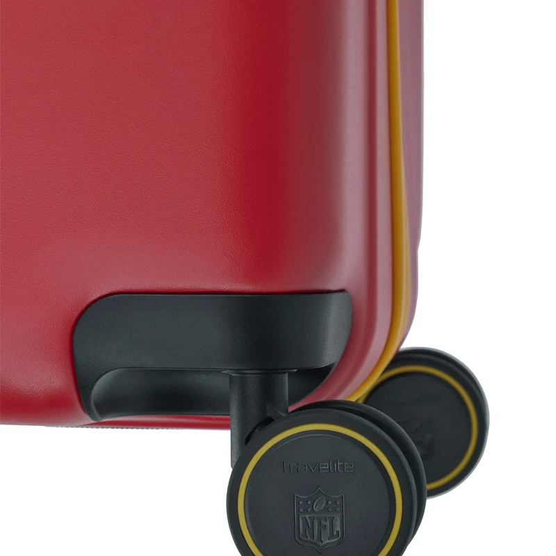 Travelite NFL - Trolley de 4 ruedas M 67 cm expandible (Kansas City Chiefs)