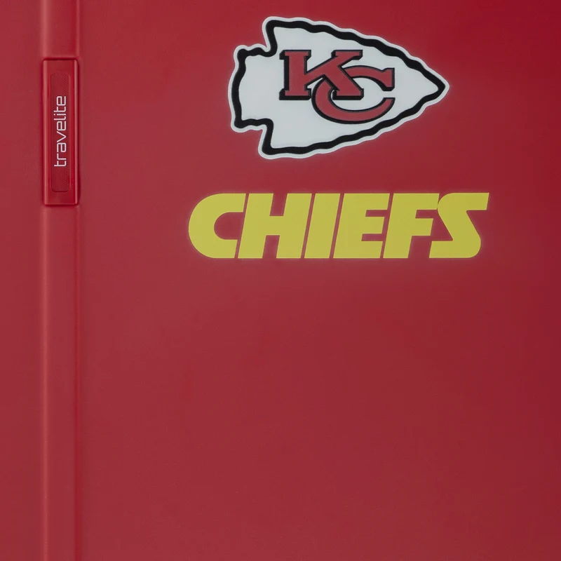 Travelite NFL - Trolley de 4 ruedas M 67 cm expandible (Kansas City Chiefs)