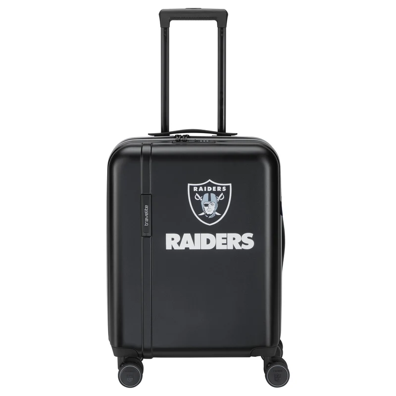 Travelite NFL - Trolley de cabina con 4 ruedas S 55 cm (Las Vegas Raiders)