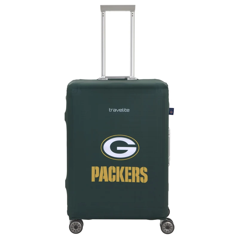 Travelite NFL - Funda para maleta M (Green Bay Packers)