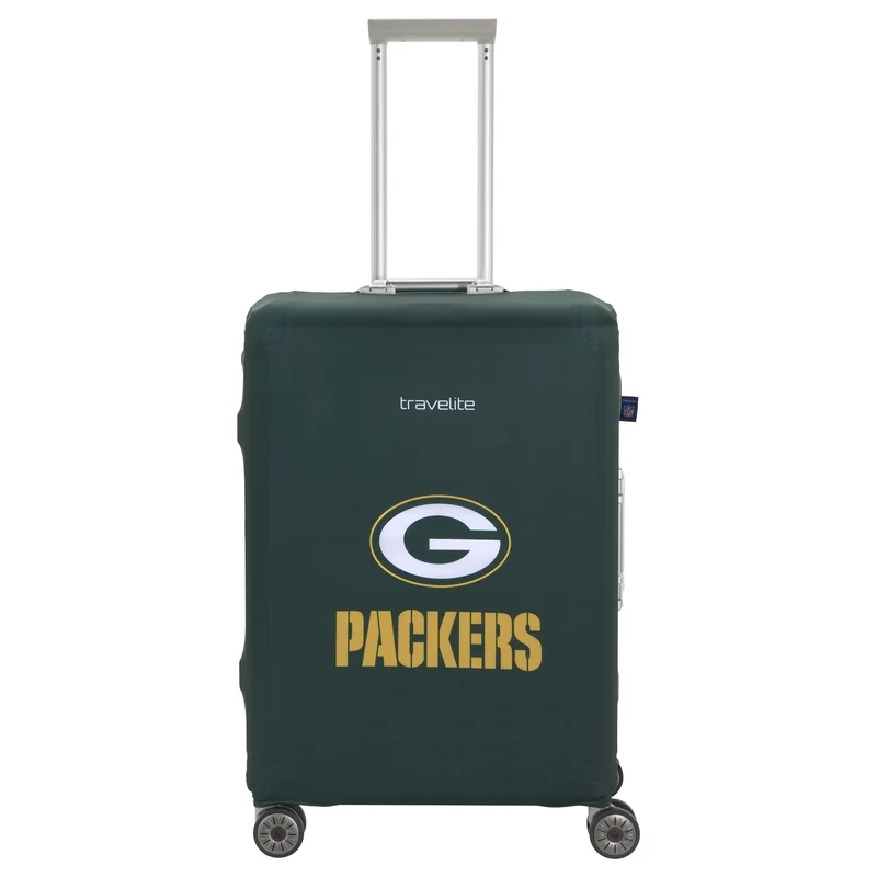 Travelite NFL - Funda para maleta M (Green Bay Packers)