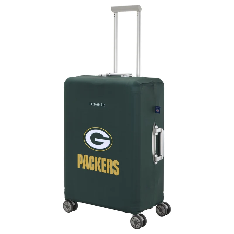 Travelite NFL - Funda para maleta M (Green Bay Packers)