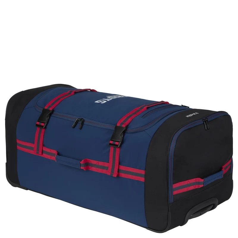Travelite NFL - Bolsa de viaje con ruedas 79 cm (New England Patriots)