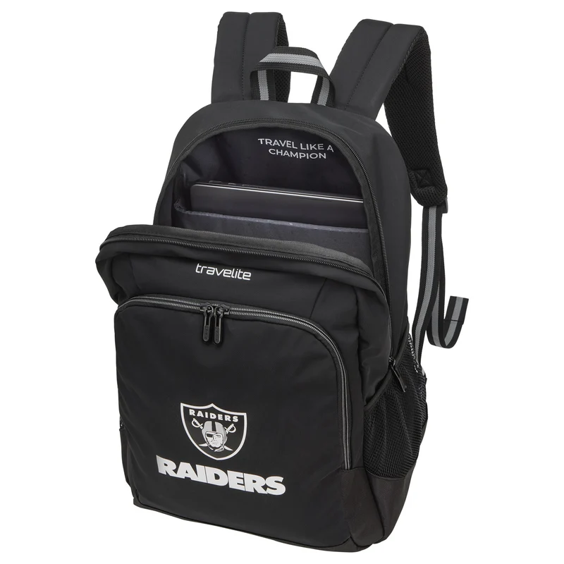 Travelite NFL - Mochila 43 cm (Las Vegas Raiders)