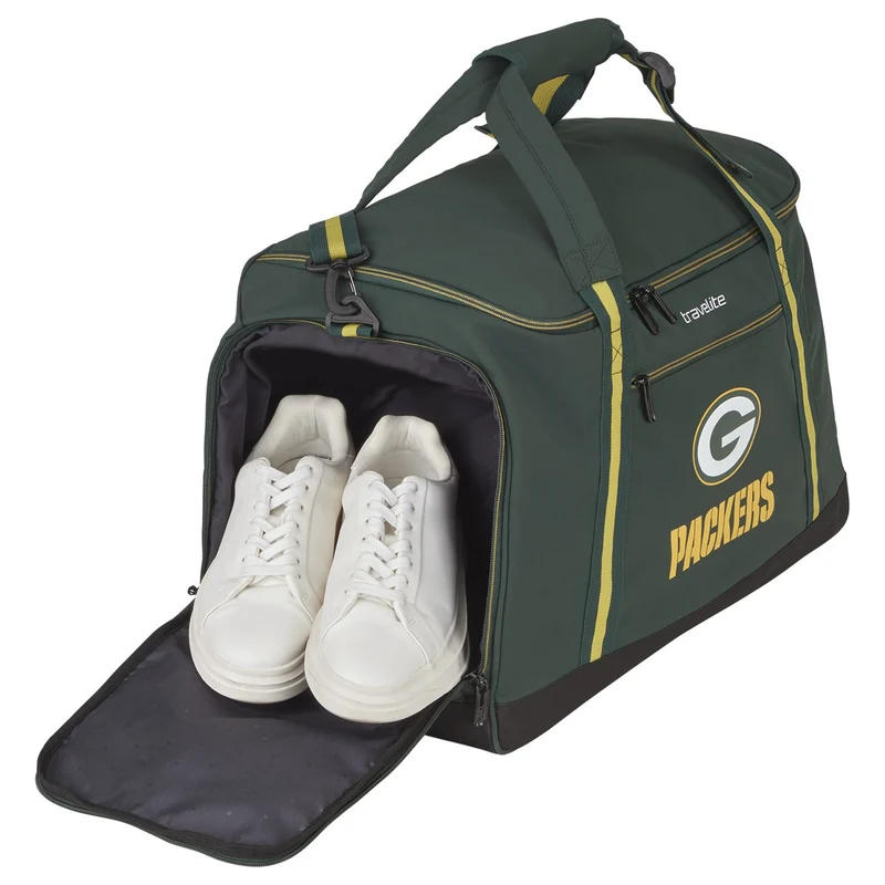 Travelite NFL - Bolsa de viaje L 57 cm (Green Bay Packers)