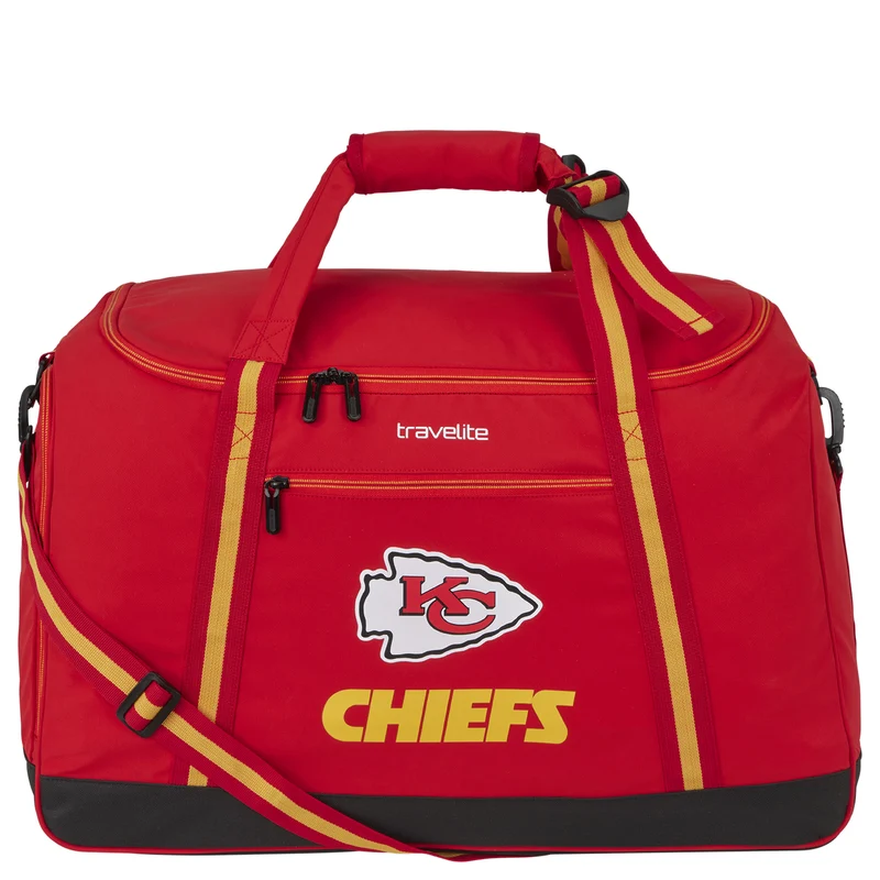 Travelite NFL - Bolsa de viaje L 57 cm (Kansas City Chiefs)