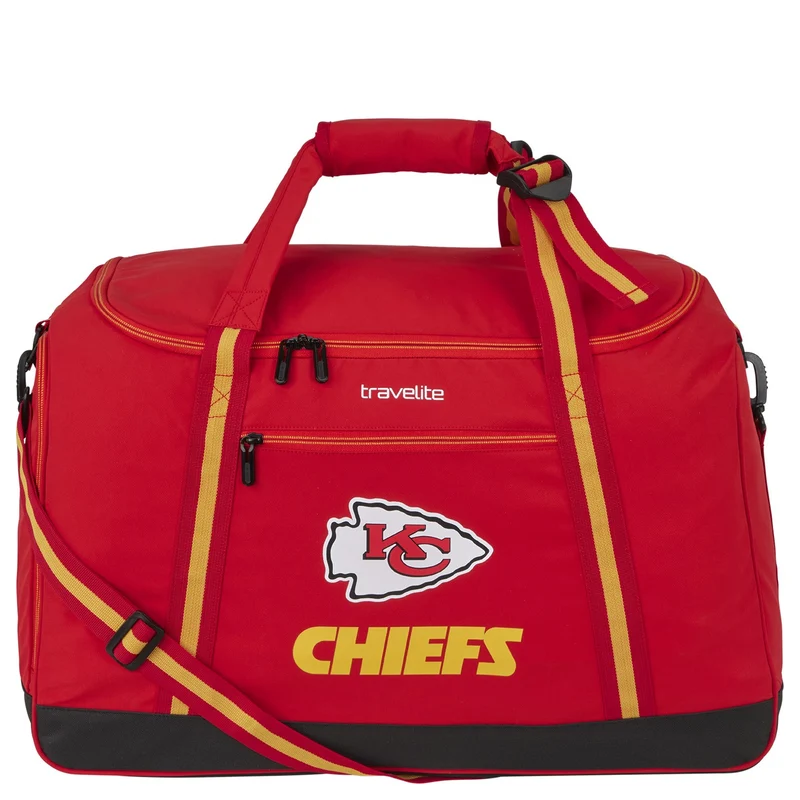 Travelite NFL - Bolsa de viaje L 57 cm (Kansas City Chiefs)