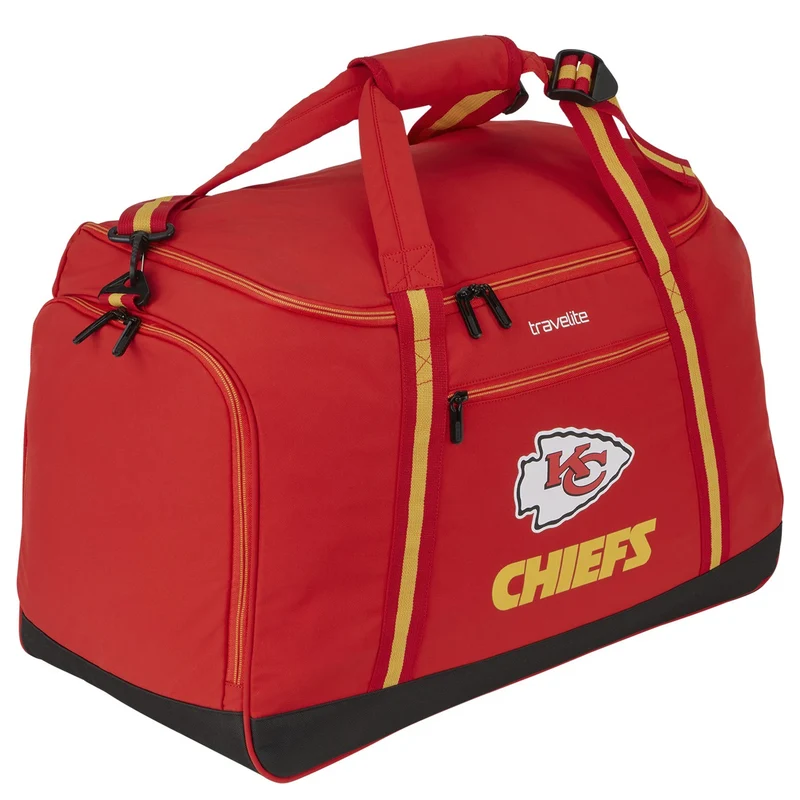 Travelite NFL - Bolsa de viaje L 57 cm (Kansas City Chiefs)