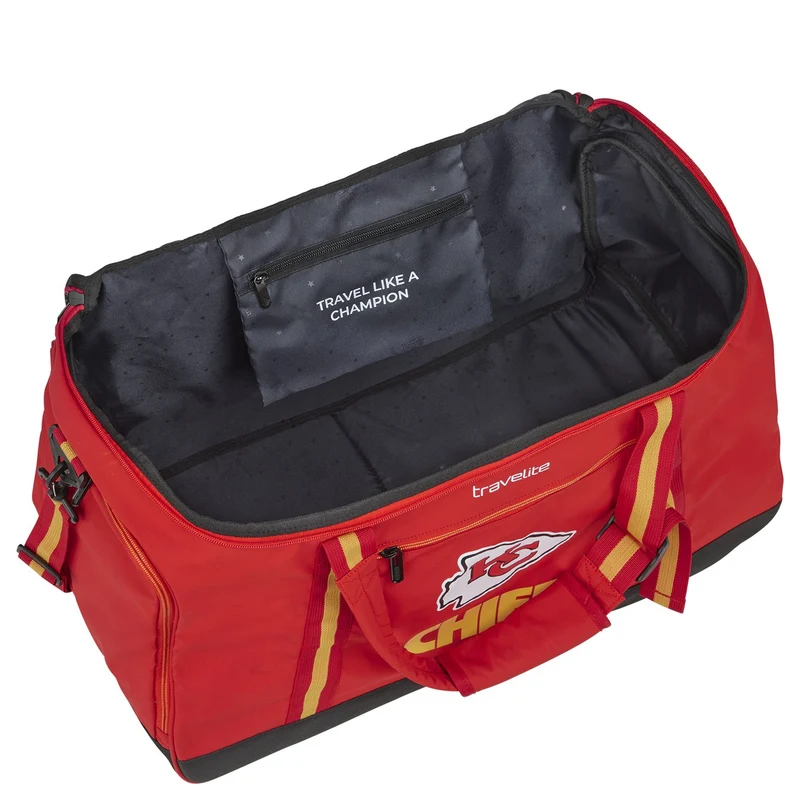 Travelite NFL - Bolsa de viaje L 57 cm (Kansas City Chiefs)